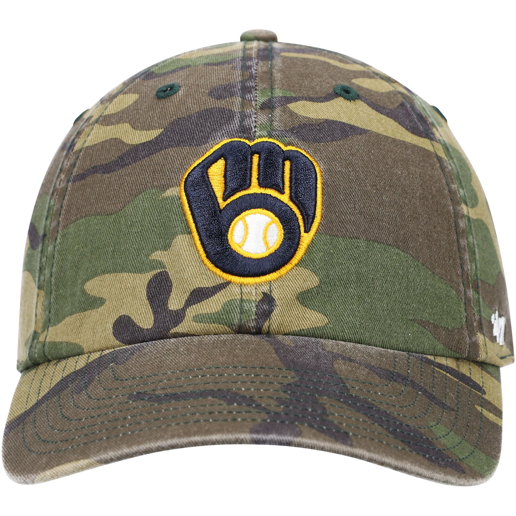 mens milwaukee brewers 47 camo team clean up adjustable hat | Milwaukee Brewers Hats MLB Hats & Jerseys Collection