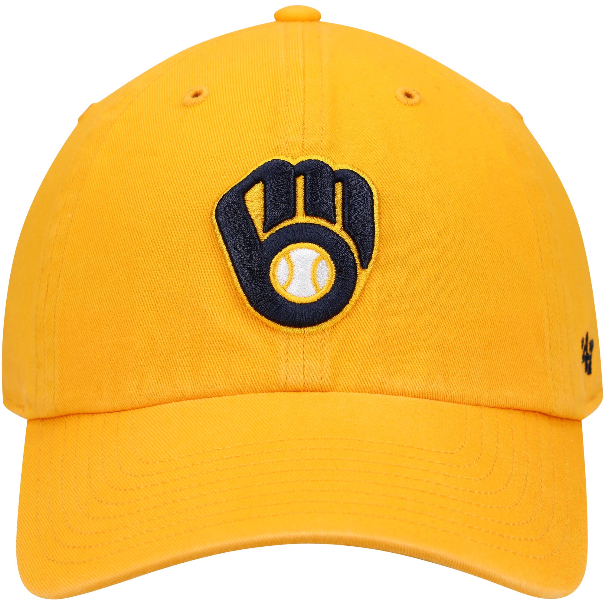 mens milwaukee brewers 47 gold clean up adjustable hat | Milwaukee Brewers Hats MLB Hats & Jerseys Collection