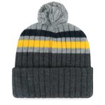 mens milwaukee brewers 47 gray stack cuffed knit hat with pom | Milwaukee Brewers Hats MLB Hats & Jerseys Collection
