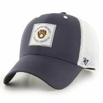 mens milwaukee brewers 47 navy disburse mvp trucker adjustable hat | Milwaukee Brewers Hats MLB Hats & Jerseys Collection