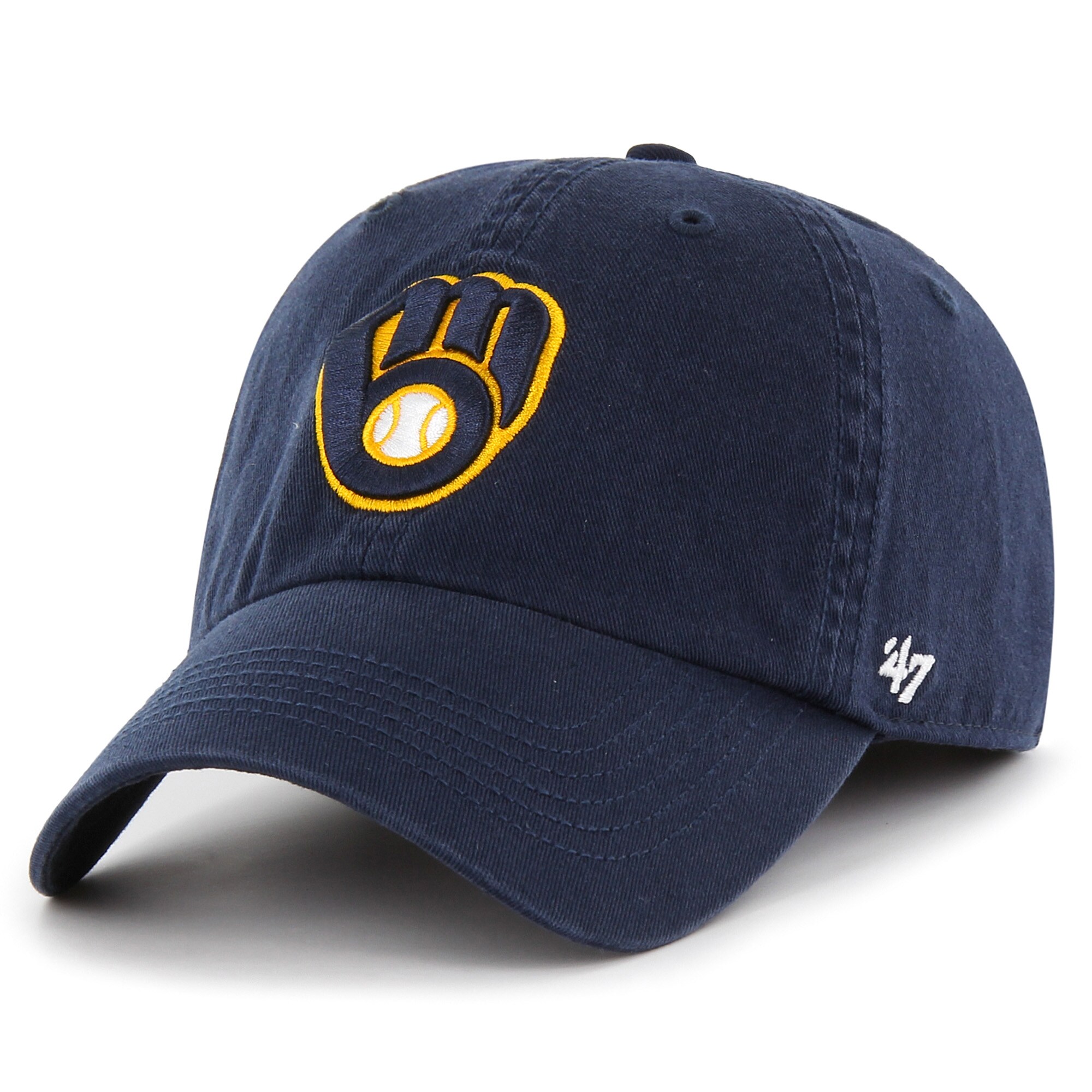 mens milwaukee brewers 47 navy franchise logo fitted hat | Milwaukee Brewers Hats MLB Hats & Jerseys Collection