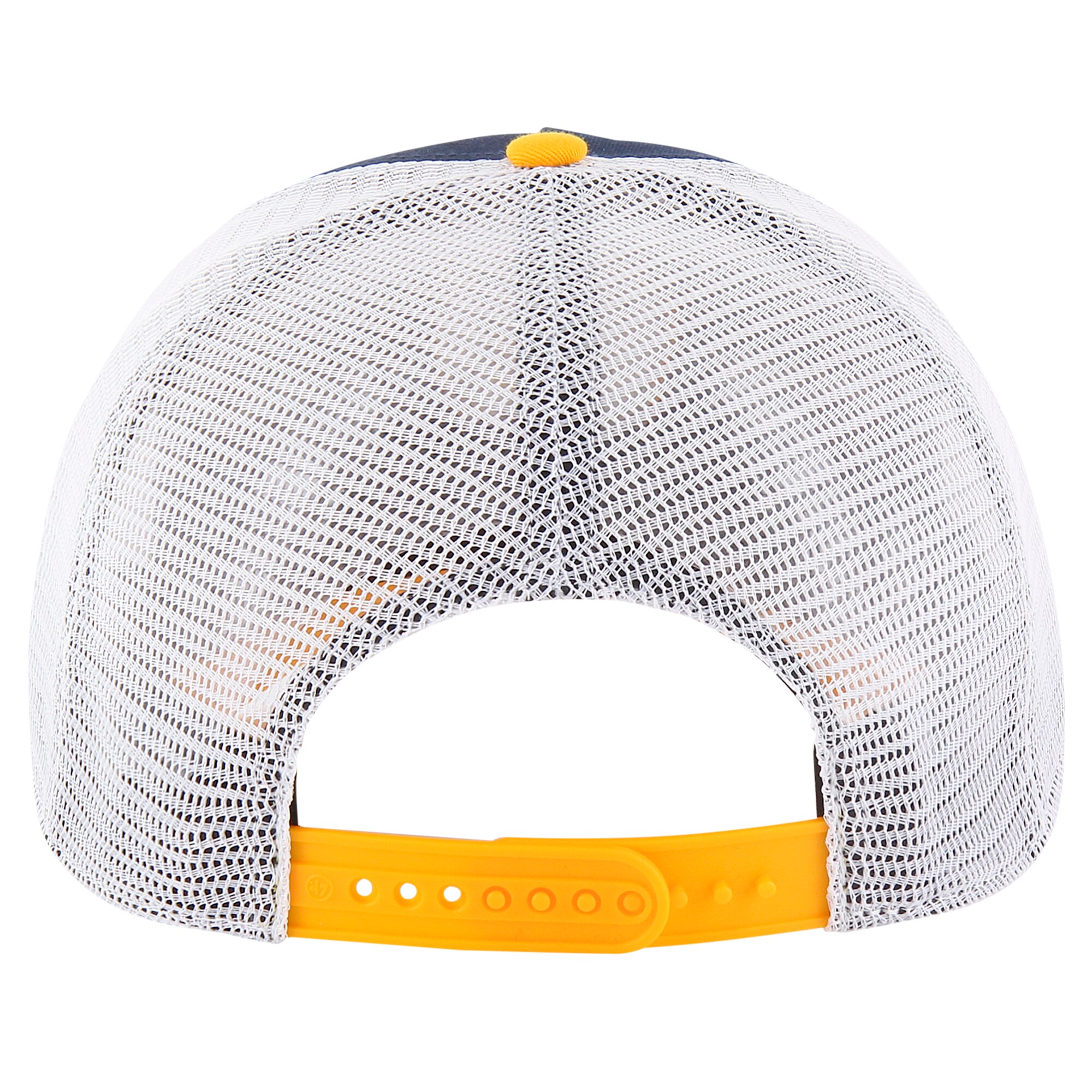 mens milwaukee brewers 47 navy gridiron super stripe relaxed trucker hitch adjustable hat | Milwaukee Brewers Hats MLB Hats & Jerseys Collection