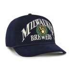mens milwaukee brewers 47 navy pitchout rope hitch adjustable hat | Milwaukee Brewers Hats MLB Hats & Jerseys Collection