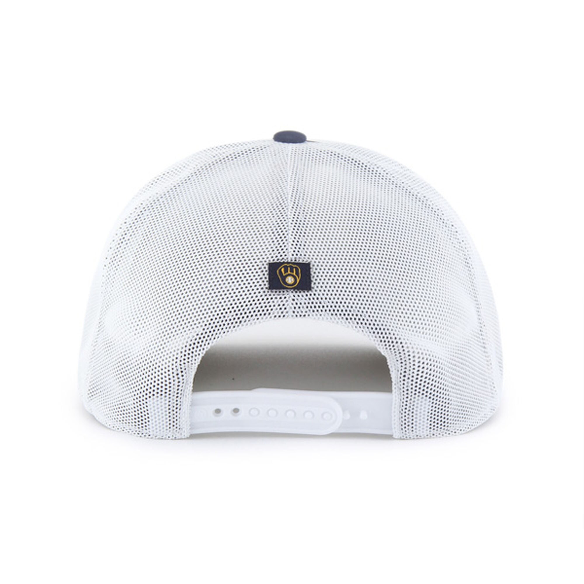 mens milwaukee brewers 47 navywhite scratch adjustable trucker hat | Milwaukee Brewers Hats MLB Hats & Jerseys Collection