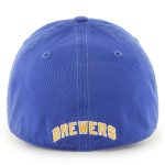 mens milwaukee brewers 47 royal cooperstown collection franchise fitted hat | Milwaukee Brewers Hats MLB Hats & Jerseys Collection