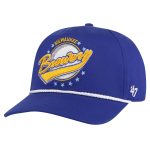mens milwaukee brewers 47 royal wax pack collection premier hitch adjustable hat | Milwaukee Brewers Hats MLB Hats & Jerseys Collection