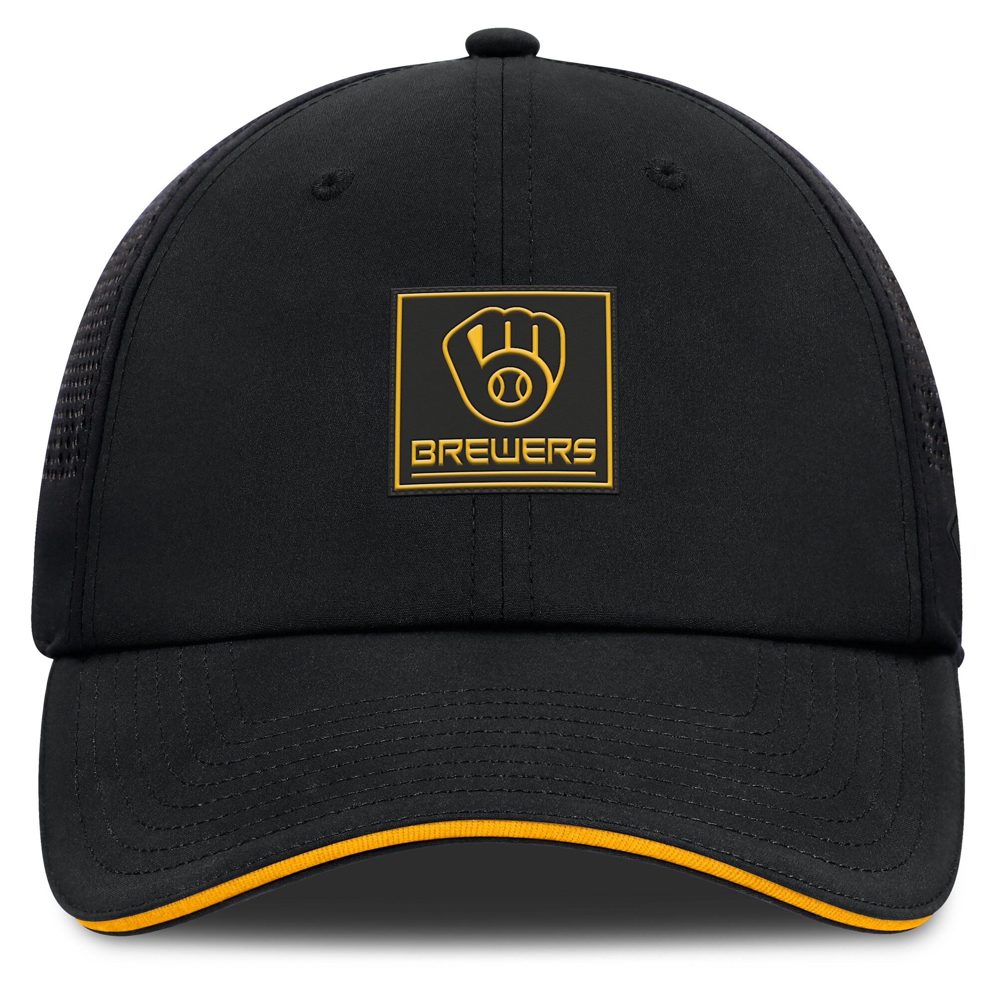 mens milwaukee brewers fanatics black level up driver adjustable hat | Milwaukee Brewers Hats MLB Hats & Jerseys Collection
