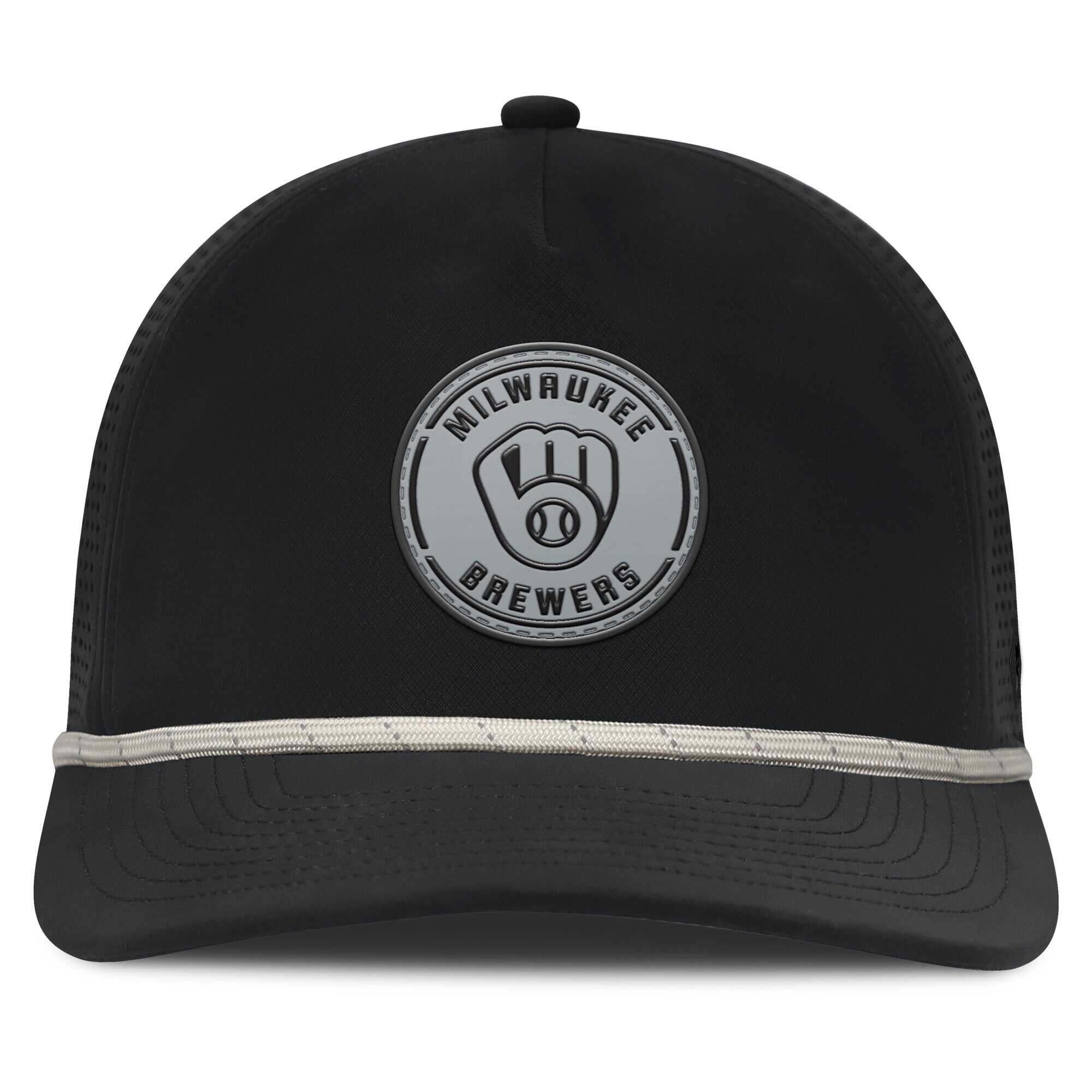 mens milwaukee brewers fanatics black signature a-frame adjustable hat | Milwaukee Brewers Hats MLB Hats & Jerseys Collection