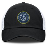 mens milwaukee brewers fanatics blackwhite averies adjustable hat | Milwaukee Brewers Hats MLB Hats & Jerseys Collection