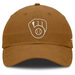 mens milwaukee brewers fanatics brown act natural chopper adjustable hat | Milwaukee Brewers Hats MLB Hats & Jerseys Collection