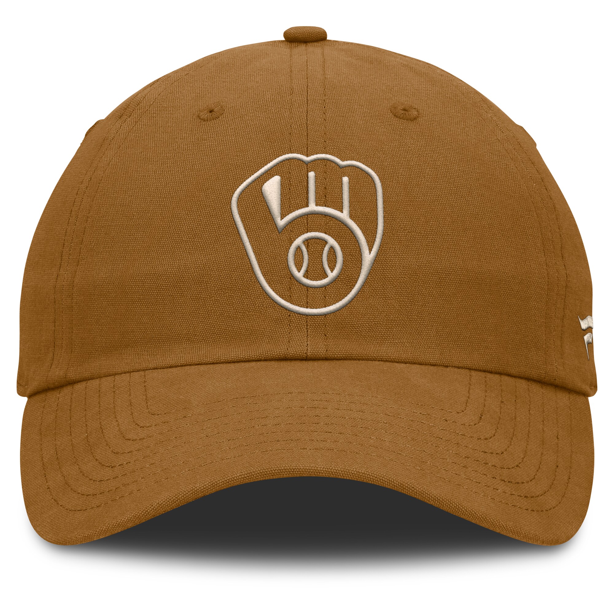 mens milwaukee brewers fanatics brown act natural chopper adjustable hat | Milwaukee Brewers Hats MLB Hats & Jerseys Collection