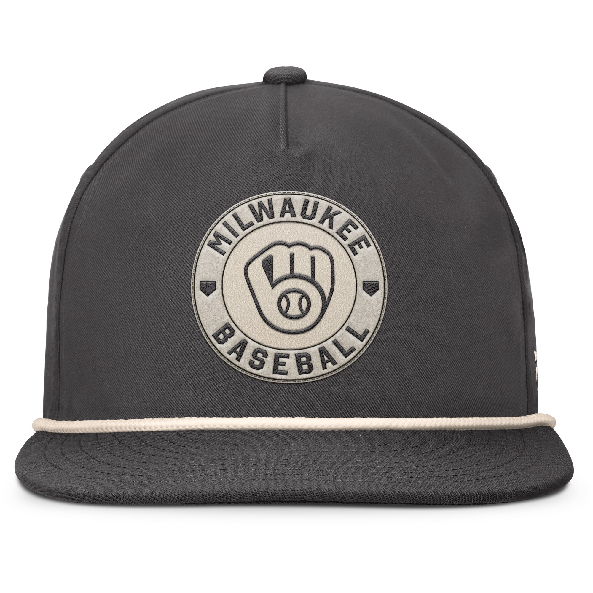 mens milwaukee brewers fanatics charcoal closer adjustable hat | Milwaukee Brewers Hats MLB Hats & Jerseys Collection