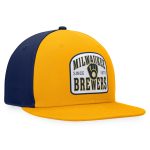 mens milwaukee brewers fanatics goldnavy cycle snapback hat | Milwaukee Brewers Hats MLB Hats & Jerseys Collection