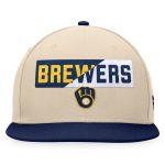 mens milwaukee brewers fanatics khakinavy cycle snapback hat | Milwaukee Brewers Hats MLB Hats & Jerseys Collection
