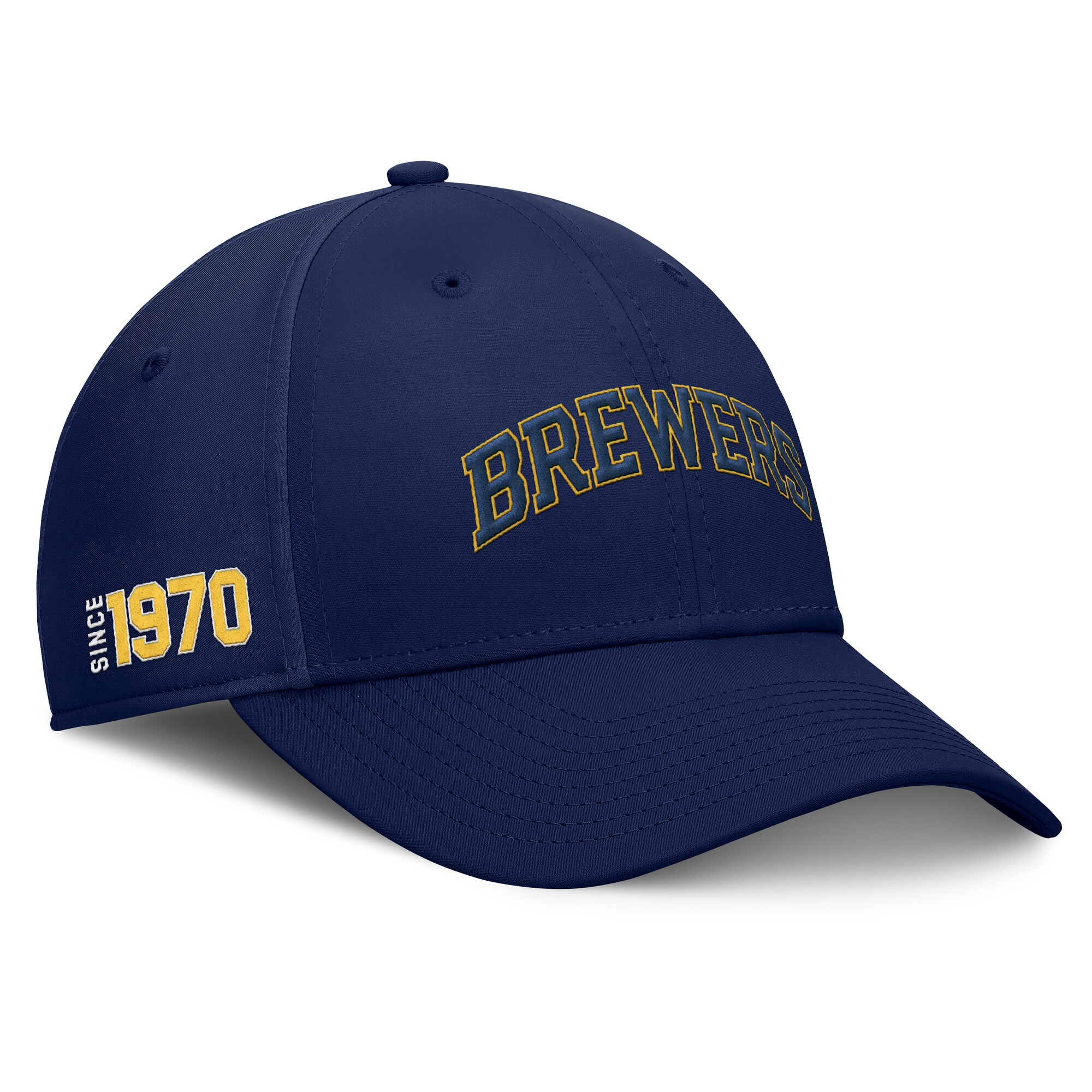 mens milwaukee brewers fanatics navy fundamental tag flex hat | Milwaukee Brewers Hats MLB Hats & Jerseys Collection
