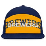 mens milwaukee brewers fanatics navygold clubhouse splitter snapback hat | Milwaukee Brewers Hats MLB Hats & Jerseys Collection