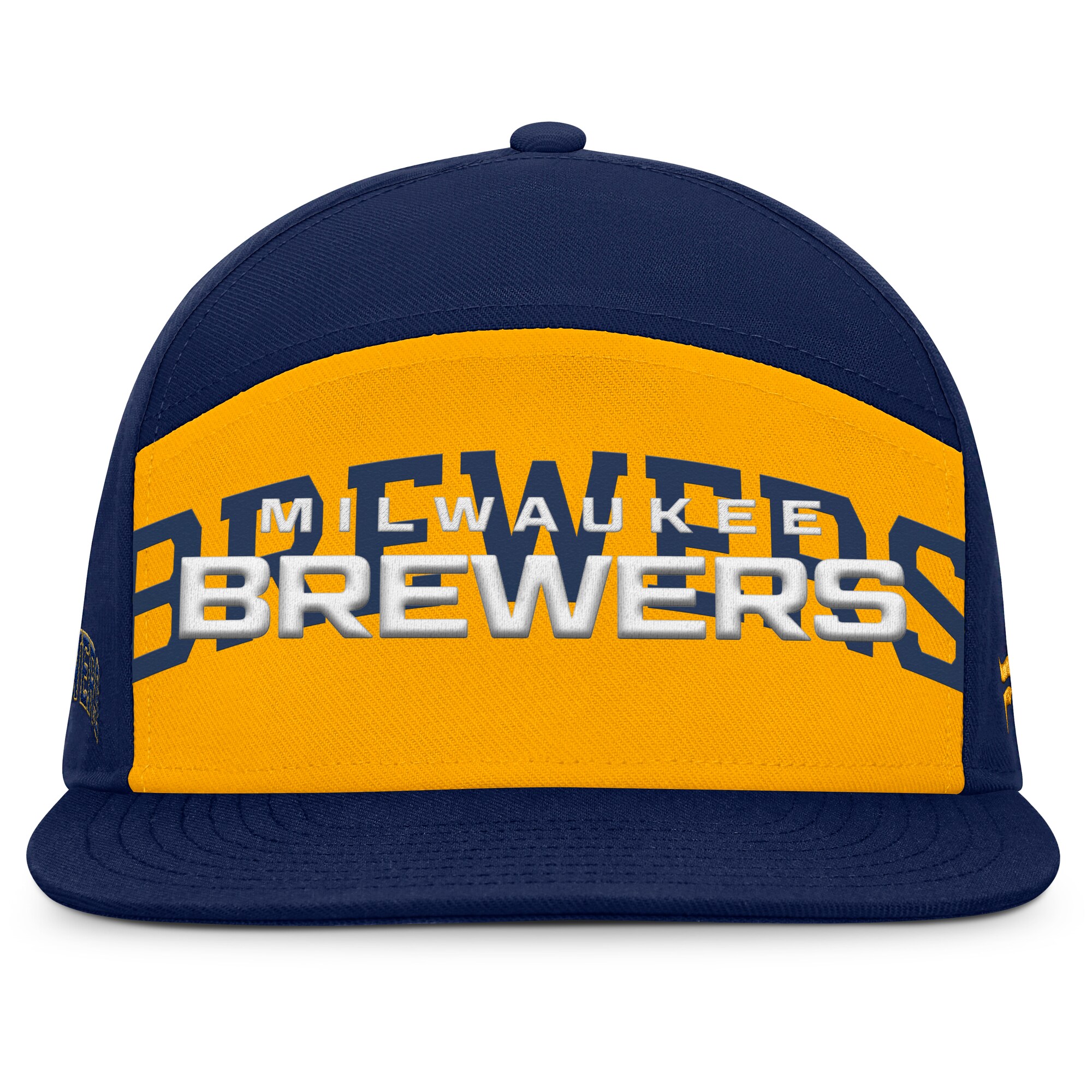 mens milwaukee brewers fanatics navygold clubhouse splitter snapback hat | Milwaukee Brewers Hats MLB Hats & Jerseys Collection