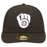 mens milwaukee brewers new era black low profile 59fifty fitted hat | Milwaukee Brewers Hats MLB Hats & Jerseys Collection