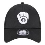 mens milwaukee brewers new era black pivot 9forty adjustable hat | Milwaukee Brewers Hats MLB Hats & Jerseys Collection