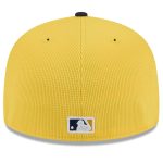 mens milwaukee brewers new era goldnavy 2025 spring training 59fifty fitted hat | Milwaukee Brewers Hats MLB Hats & Jerseys Collection