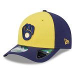 mens milwaukee brewers new era goldnavy player replica 9forty adjustable hat | Milwaukee Brewers Hats MLB Hats & Jerseys Collection