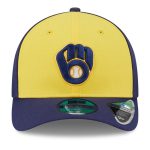 mens milwaukee brewers new era goldnavy player replica 9forty adjustable hat | Milwaukee Brewers Hats MLB Hats & Jerseys Collection
