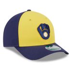 mens milwaukee brewers new era goldnavy player replica 9forty adjustable hat | Milwaukee Brewers Hats MLB Hats & Jerseys Collection