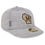 mens milwaukee brewers new era gray 2024 clubhouse low profile 59fifty fitted hat | Milwaukee Brewers Hats MLB Hats & Jerseys Collection