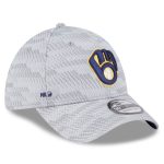 mens milwaukee brewers new era gray 2025 mlb clubhouse 39thirty flex hat | Milwaukee Brewers Hats MLB Hats & Jerseys Collection