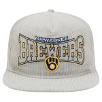 mens milwaukee brewers new era gray corduroy golfer snapback hat | Milwaukee Brewers Hats MLB Hats & Jerseys Collection