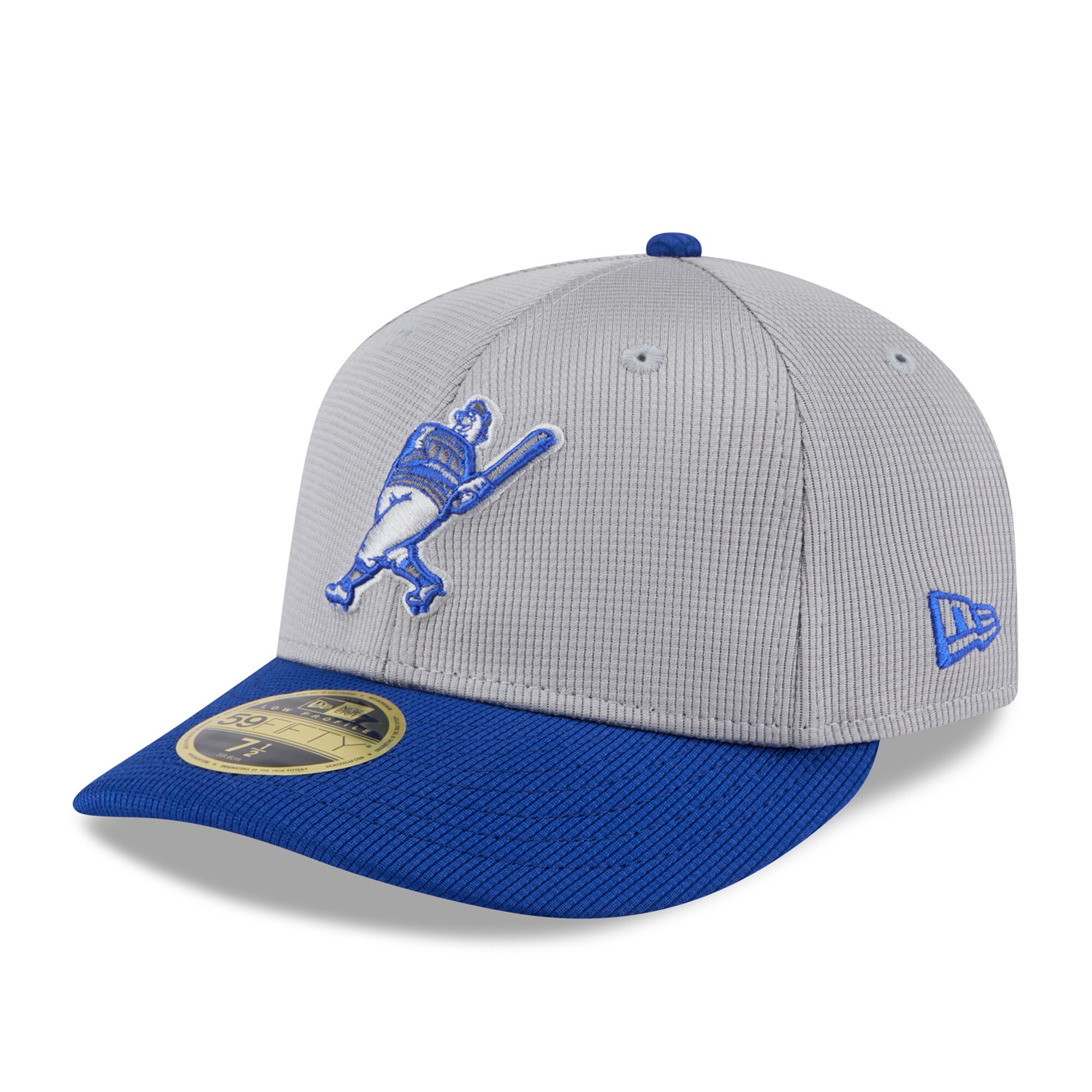 mens milwaukee brewers new era grayroyal 2025 batting practice low profile 59fifty fitted hat | Milwaukee Brewers Hats MLB Hats & Jerseys Collection