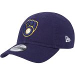 toddler milwaukee brewers new era navy team 9twenty adjustable hat | Milwaukee Brewers Hats MLB Hats & Jerseys Collection