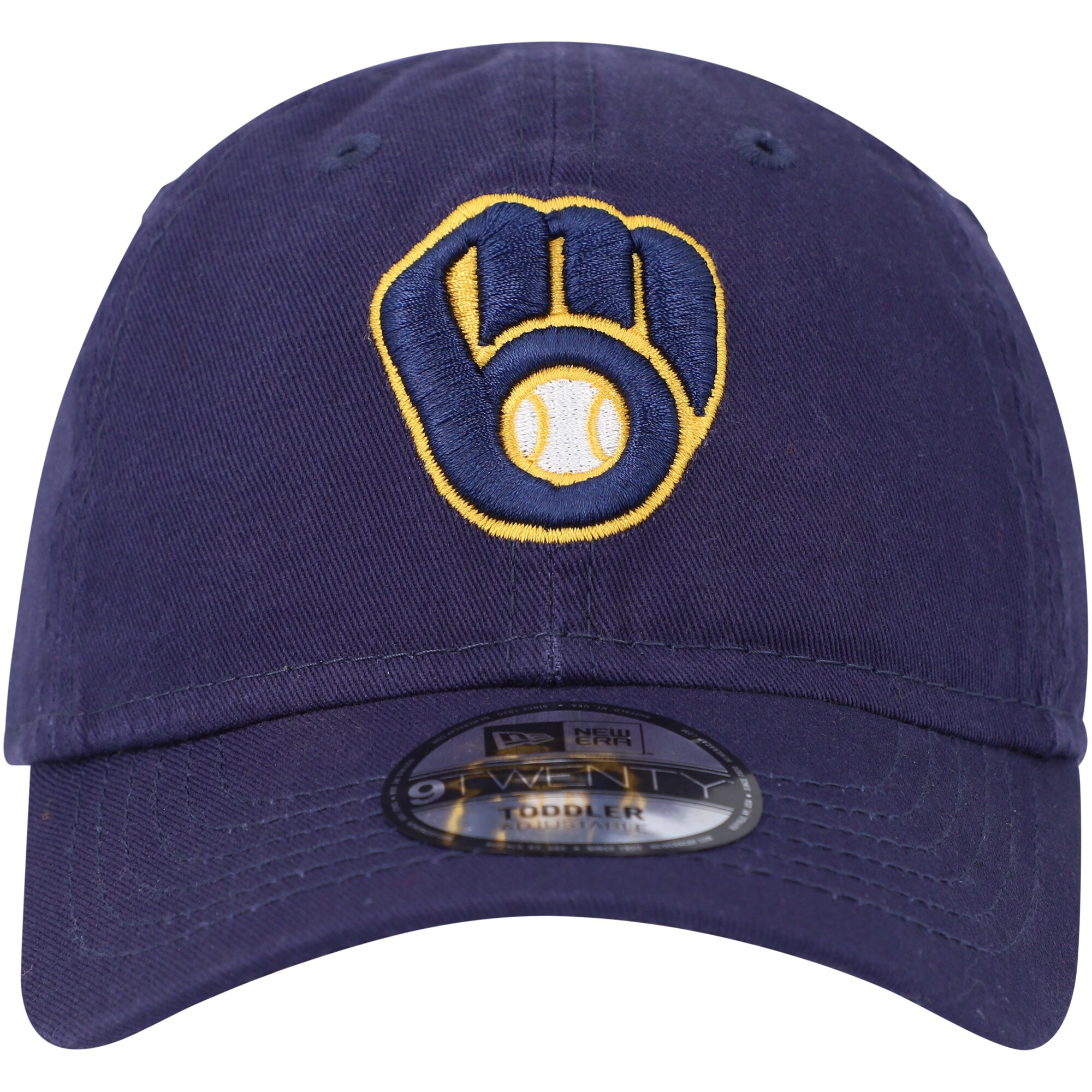 toddler milwaukee brewers new era navy team 9twenty adjustable hat | Milwaukee Brewers Hats MLB Hats & Jerseys Collection