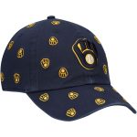 womens milwaukee brewers 47 navy confetti clean up adjustable hat | Milwaukee Brewers Hats MLB Hats & Jerseys Collection
