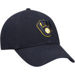 womens milwaukee brewers 47 navy team miata clean up adjustable hat | Milwaukee Brewers Hats MLB Hats & Jerseys Collection