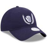 womens milwaukee brewers new era navy leaves 9twenty adjustable hat | Milwaukee Brewers Hats MLB Hats & Jerseys Collection