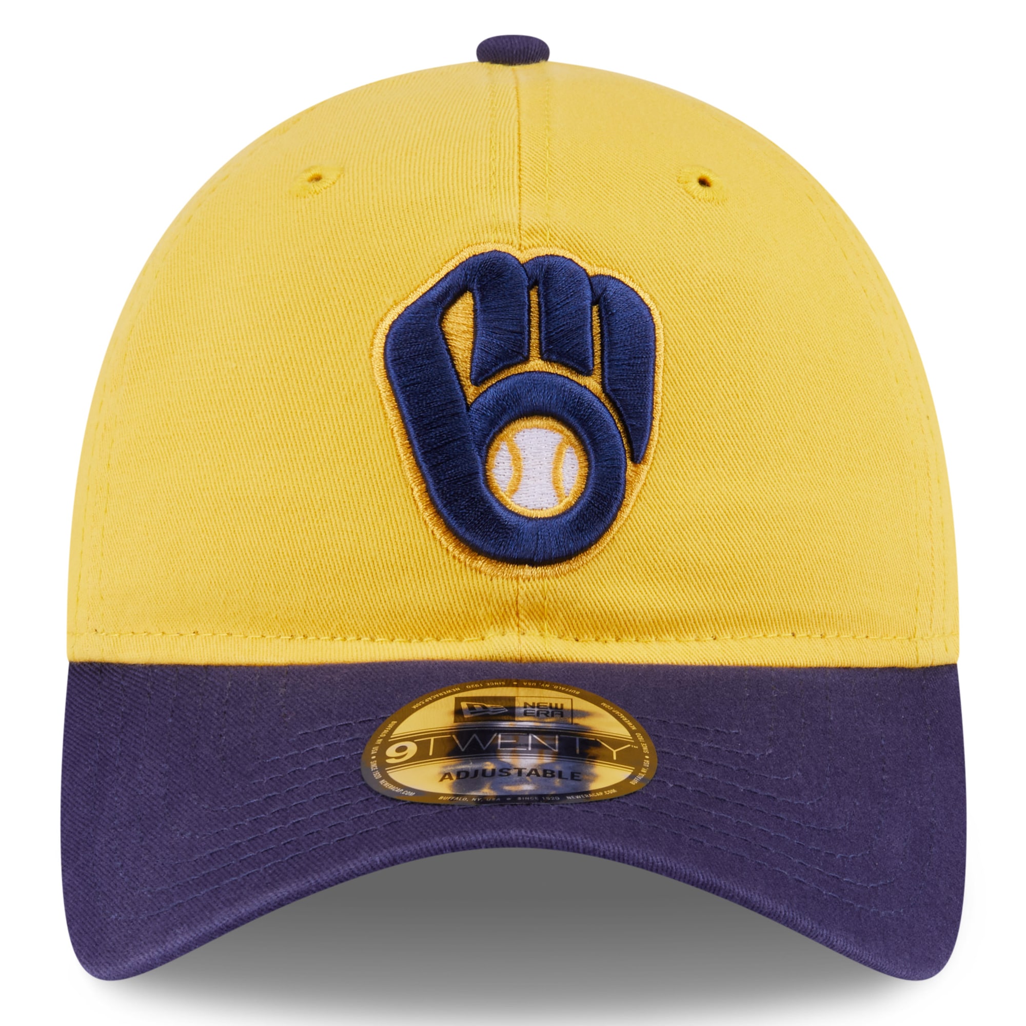 youth milwaukee brewers new era gold 2025 spring training 9twenty adjustable hat | Milwaukee Brewers Hats MLB Hats & Jerseys Collection