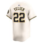 mens milwaukee brewers christian yelich nike cream home limited player jersey | Milwaukee Brewers Hats MLB Hats & Jerseys Collection