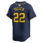 mens milwaukee brewers christian yelich nike navy alternate limited player jersey | Milwaukee Brewers Hats MLB Hats & Jerseys Collection