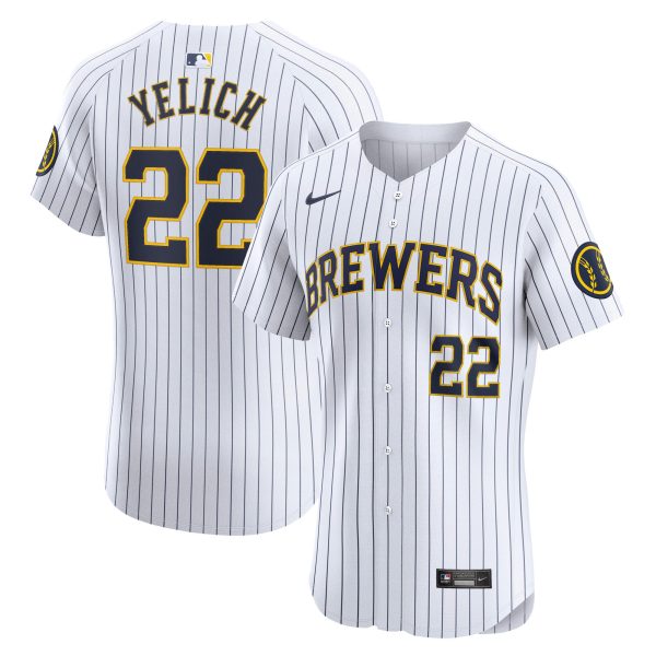 mens milwaukee brewers christian yelich nike white alternate alternate elite player jersey | Milwaukee Brewers Hats MLB Hats & Jerseys Collection
