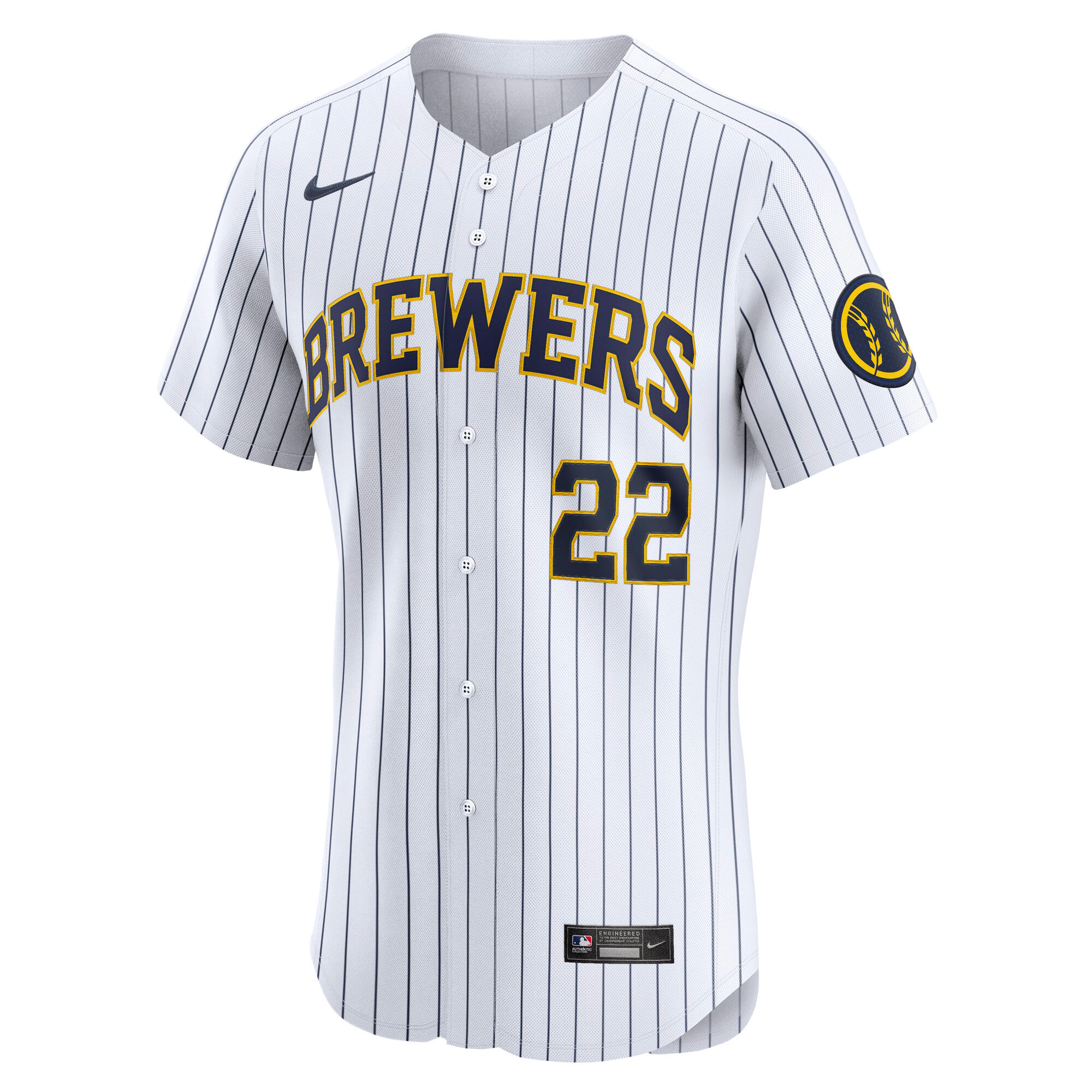mens milwaukee brewers christian yelich nike white alternate alternate elite player jersey | Milwaukee Brewers Hats MLB Hats & Jerseys Collection