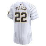 mens milwaukee brewers christian yelich nike white alternate alternate elite player jersey | Milwaukee Brewers Hats MLB Hats & Jerseys Collection