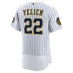 mens milwaukee brewers christian yelich nike white alternate authentic player jersey | Milwaukee Brewers Hats MLB Hats & Jerseys Collection