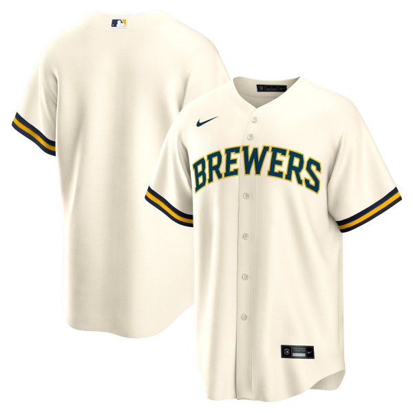 mens milwaukee brewers nike cream home blank replica jersey | Milwaukee Brewers Hats MLB Hats & Jerseys Collection