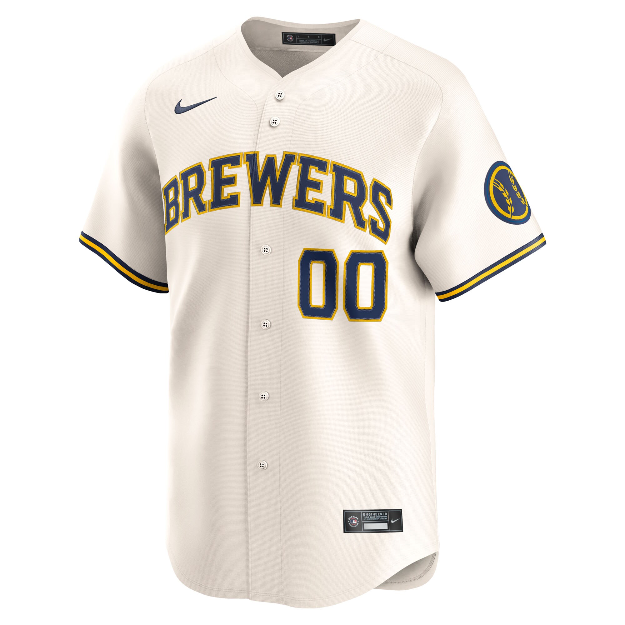 mens milwaukee brewers nike cream home limited custom jersey | Milwaukee Brewers Hats MLB Hats & Jerseys Collection