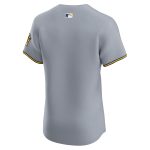 mens milwaukee brewers nike gray road vapor premier elite patch jersey | Milwaukee Brewers Hats MLB Hats & Jerseys Collection