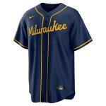 mens milwaukee brewers nike navy alternate replica team jersey | Milwaukee Brewers Hats MLB Hats & Jerseys Collection