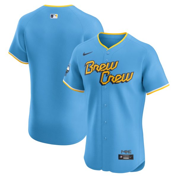 mens milwaukee brewers nike powder blue city connect elite jersey | Milwaukee Brewers Hats MLB Hats & Jerseys Collection