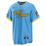 mens milwaukee brewers nike powder blue city connect replica team jersey | Milwaukee Brewers Hats MLB Hats & Jerseys Collection