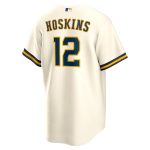 mens milwaukee brewers rhys hoskins nike cream home replica player jersey | Milwaukee Brewers Hats MLB Hats & Jerseys Collection